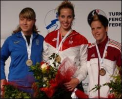 Харлан здобула срібну медаль на чемпіонаті світу з фехтування