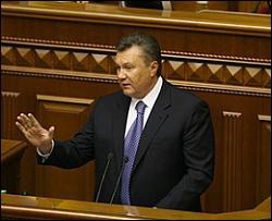 Янукович про Раду, бюджет та продаж ОПЗ