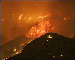 У Шварценеггера знову біда: через пожежу евакуйовано місто в Каліфорнії