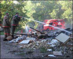 В Харькове в мусорных баках сгорели два человека 