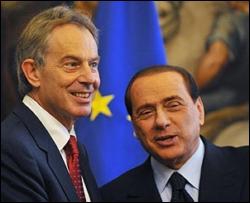 Берлусконі подобається Блер в ролі президента ЄС