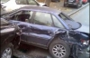 Пьяный водитель разгромил 6 автомобилей в центре Киеве (ФОТО)