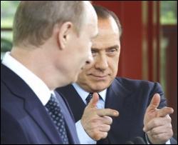 Берлусконі привітав Путіна з перемогою &amp;quot;Рубіна&amp;quot;