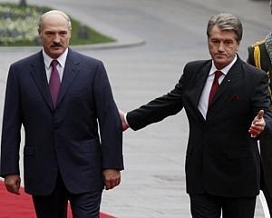 Ющенко тягне Лукашенка в заражений регіон