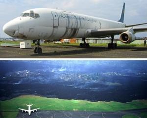 В Конго самолет с сотней пассажиров приземлился в лаву