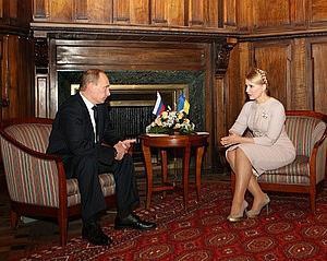 Путін і Тимошенко поглузували з Ющенка і Саакашвілі