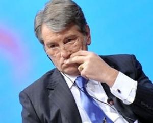Ющенко поскаржився, що страждає від свободи слова