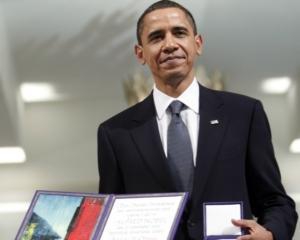 Обама знає, що не заслужив Нобелівську премію
