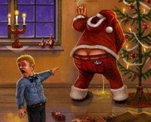 Ученые считают Санта-Клауса плохим примером для детей