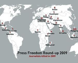 За год в мире убили 76 журналистов
