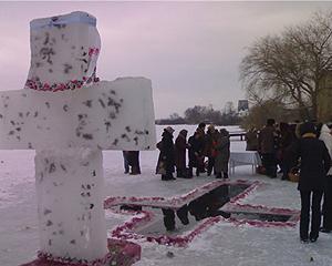 Православні і греко-католики святкують Водохреща