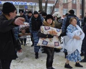 У Луганській лікарні з-під завалів витягнуто 16 тіл загиблих