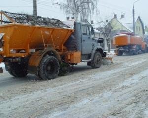 В ряде областей Украины усложнено движение на дорогах