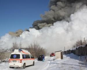 Пожар на комбинате в Луганске унес две жизни