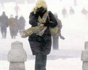 Завтра в Киеве будет снег и туман