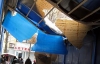 В Полтаве на рынке обрушилась крыша (ФОТО)