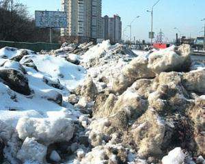 Киевляне будут пить канцерогенную воду со снега