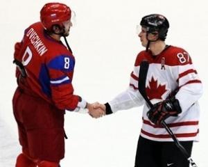 Хокейна збірна Росії з тріском програла канадцям