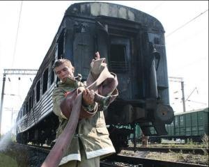 В Одеській області згоріли два вагони пасажирського потягу