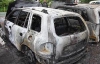 В Киеве подожгли несколько машин (ВИДЕО)