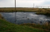 Нефтяное озеро грозит попасть в Днепр