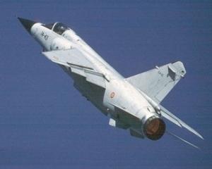 Французький пілот розбив винищувач Mirage F1