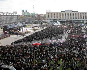 Попрощаться с Качинским пришли полмиллиона поляков
