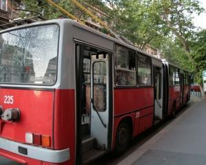 Тролейбус перероблять на громадський туалет