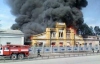 В Харькове горел вагоноремонтный завод (ФОТО)