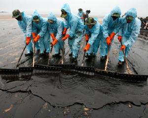 Гигантское нефтяное пятно достигло побережья США