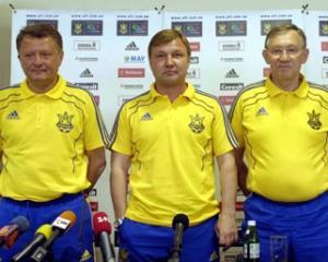 Сборная Украины провела первую тренировку под руководством Маркевича