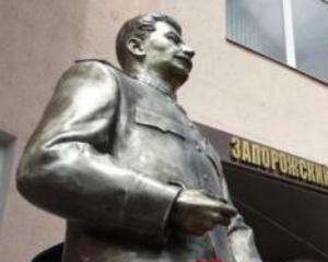 Сталин в Запорожье не долго простоял чистым