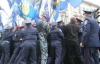 Міліція не дозволила розбити намети під вікнами у Януковича
