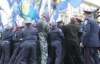Милиция не позволила разбить палатки под окнами у Януковича