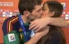 Касильяс закончил интервью поцелуем (ВИДЕО)
