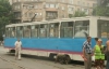 В Николаеве сошел с рельсов трамвай