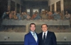 Медведев и Берлускони пренебрегли &quot;Тайным ужином&quot; да Винчи (ФОТО)
