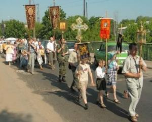Харьковских паломников таоже не пустили на Крестный ход в Киев
