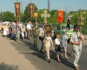 Харківських прочан також не пустили на Хресний хід до Києва