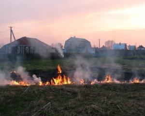 В Киевской области горело 4,5 га растительности