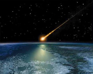 На землю падає тисяча метеоритів