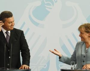 Меркель намекнула Януковичу, что со свободой слова не все хорошо