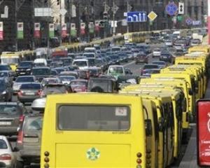 К концу года из центра Киева уберут маршрутки