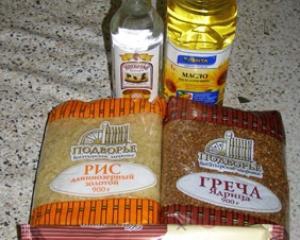 На місцевих виборах у хід пустять гречку, масло та консерви