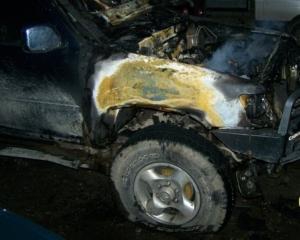 Адвокату экс-майора Мельниченко сожгли машину