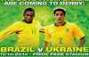 Билет на матч Бразилия - Украина обойдется в 317 гривен