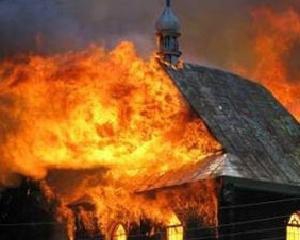 На Хмельниччині згоріла церква УПЦ МП