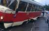 Из-за сошедшего с рельсов трамвая Киев парализовали рекордные пробки