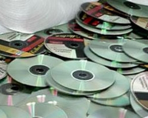 У Києві перекрили канал ввезення контрафактних дисків