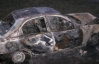 В Ужгороді замість листя спалили автомобіль